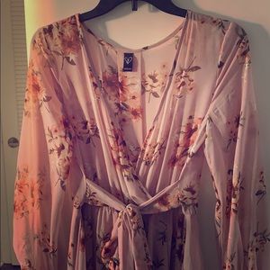 Windsor Pink Floral Maxi Dress